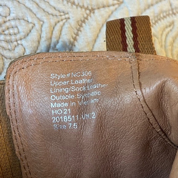 Madewell lug boots - tan. Size 7.5 - Picture 4 of 5